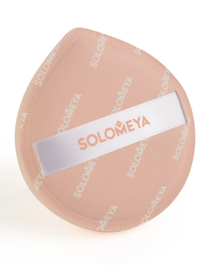 Спонж для макияжа каплевидный Пудрово-розовый Solomeya Rubycell Makeup Sponge Powder Pink, 1 шт